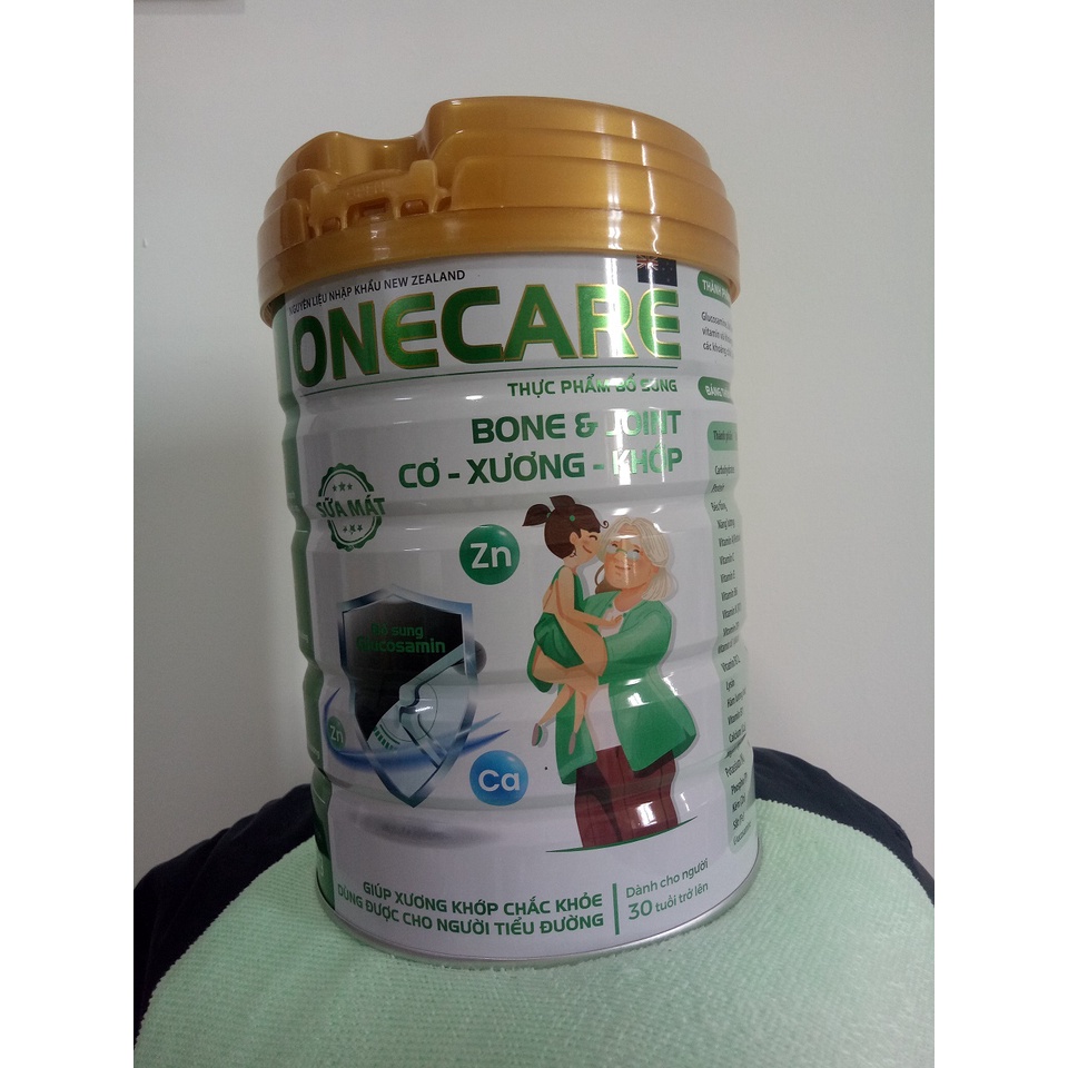 Sữa mát Onecare xương khớp 900G - Dành cho người đau xương khớp, bảo vệ sụn khớp, người tiểu đường