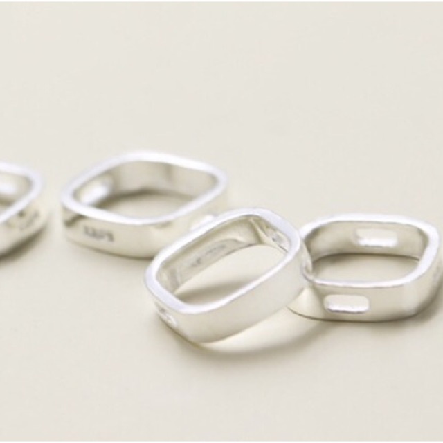 [S925] Charm bạc khung đá - MH470