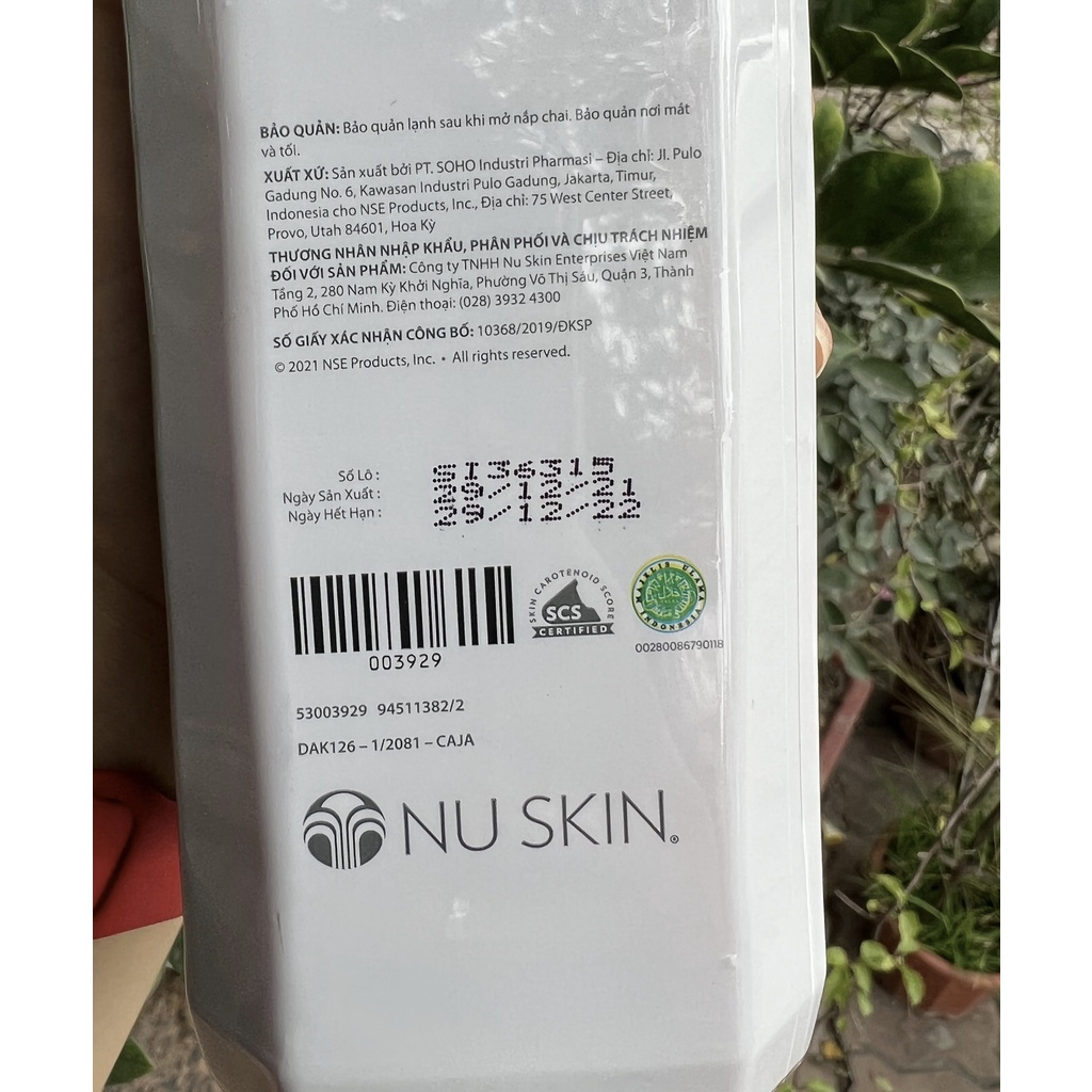 [Cặp 2 Chai 900ml Mẫu Mới] (Có Video) Nuskin G3 - Nước Gấc G3