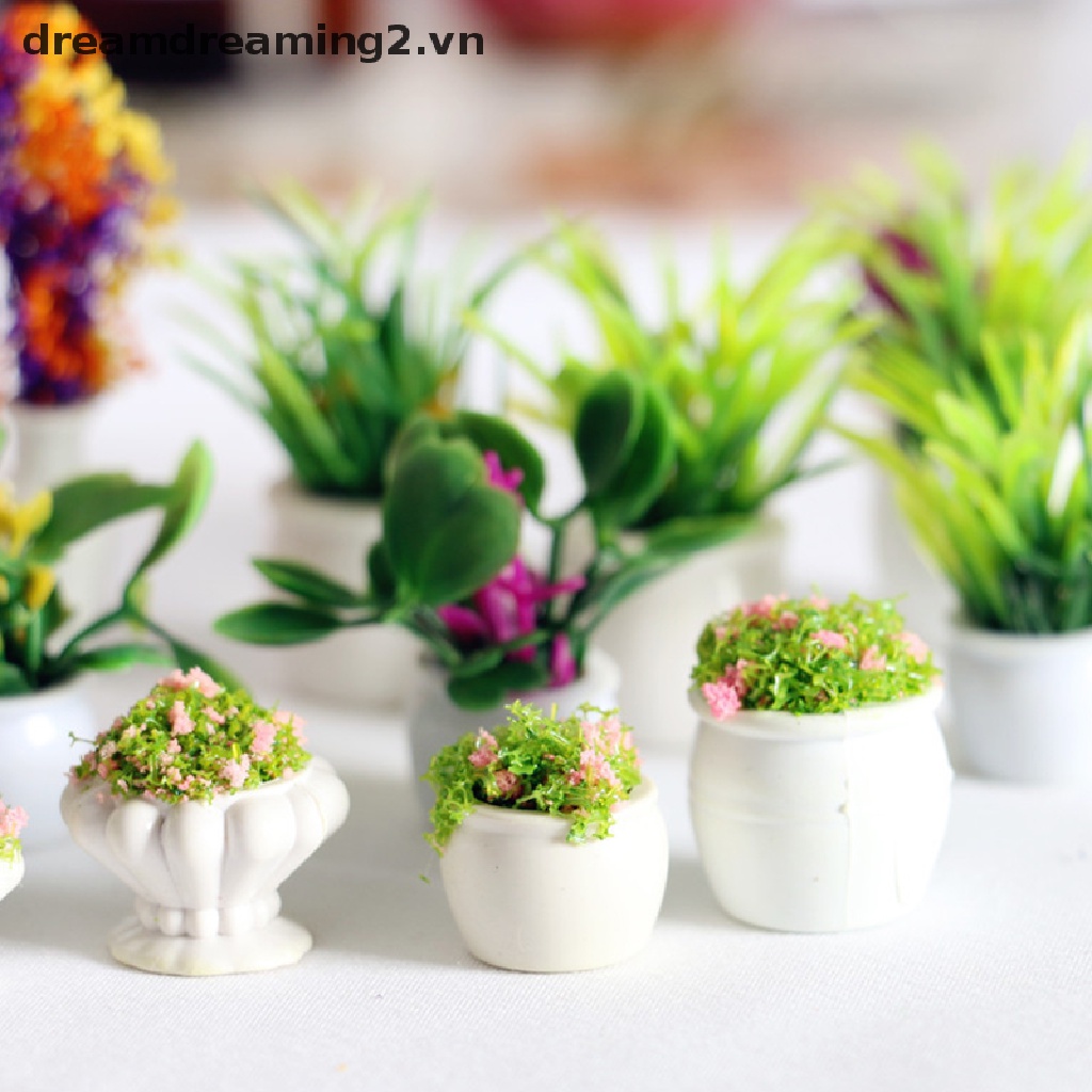 Nồi Nấu Ăn mini 2Vn Thân Thiện Với Môi Trường 12 Kiểu 1: 12 Trang Trí Nhà Búp Bê