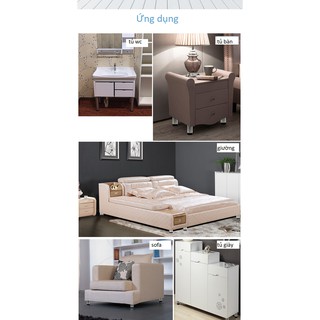 Chân bàn có điều chỉnh độ cao: chân inox tăng chỉnh 60-200mm +15mm