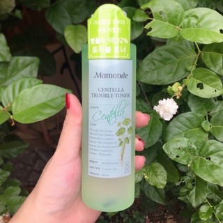 [Chính hãng] TONER RAU MÁ MAMONDE CENTELLA TROUBLE TONER