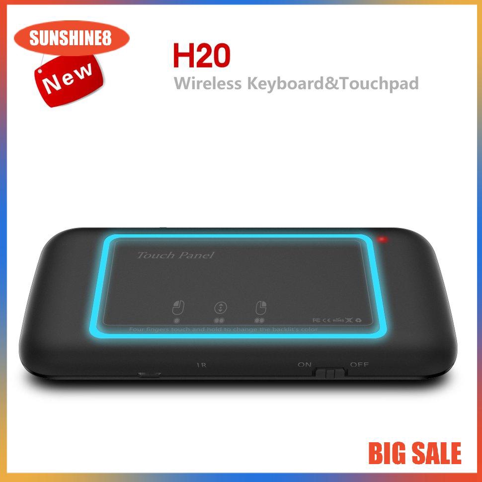 Bàn Phím Không Dây Mini H20 2.4ghz Cho Pc Tv Box