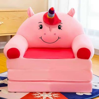 Sofa Giường -Ghế Lười Bông Hình Thú Cho Bé Ngựa Pony