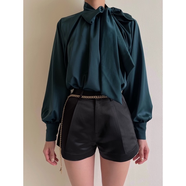 Sơmi kiểu thắt nơ SIENA TOP | BigBuy360 - bigbuy360.vn