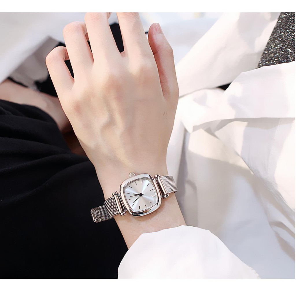 ĐỒNG HỒ NỮ DÂY DA HAZO D190 MẶT VUÔNG THỜI TRANG CỰC ĐẸP | BigBuy360 - bigbuy360.vn