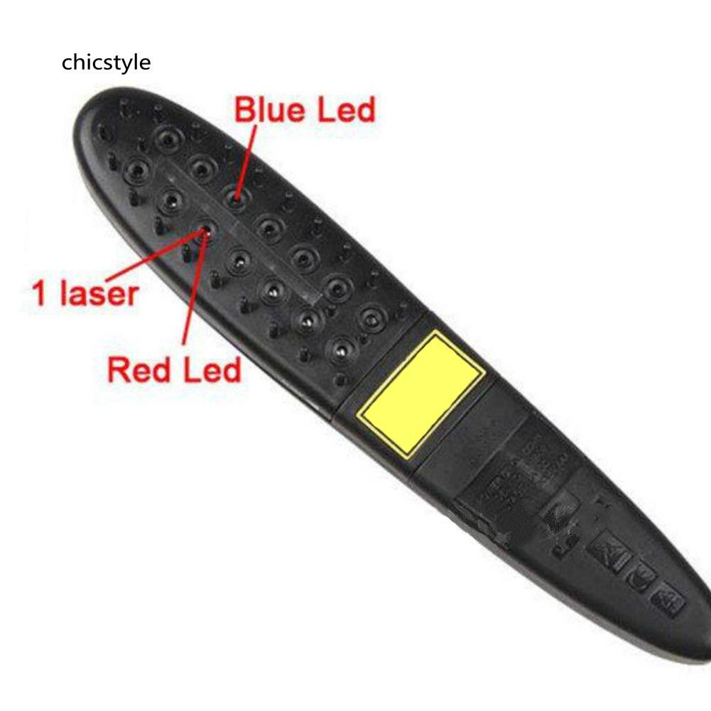 Lược mát xa tóc bằng tia laser giúp cải thiện kích thích mọc và nhiệt