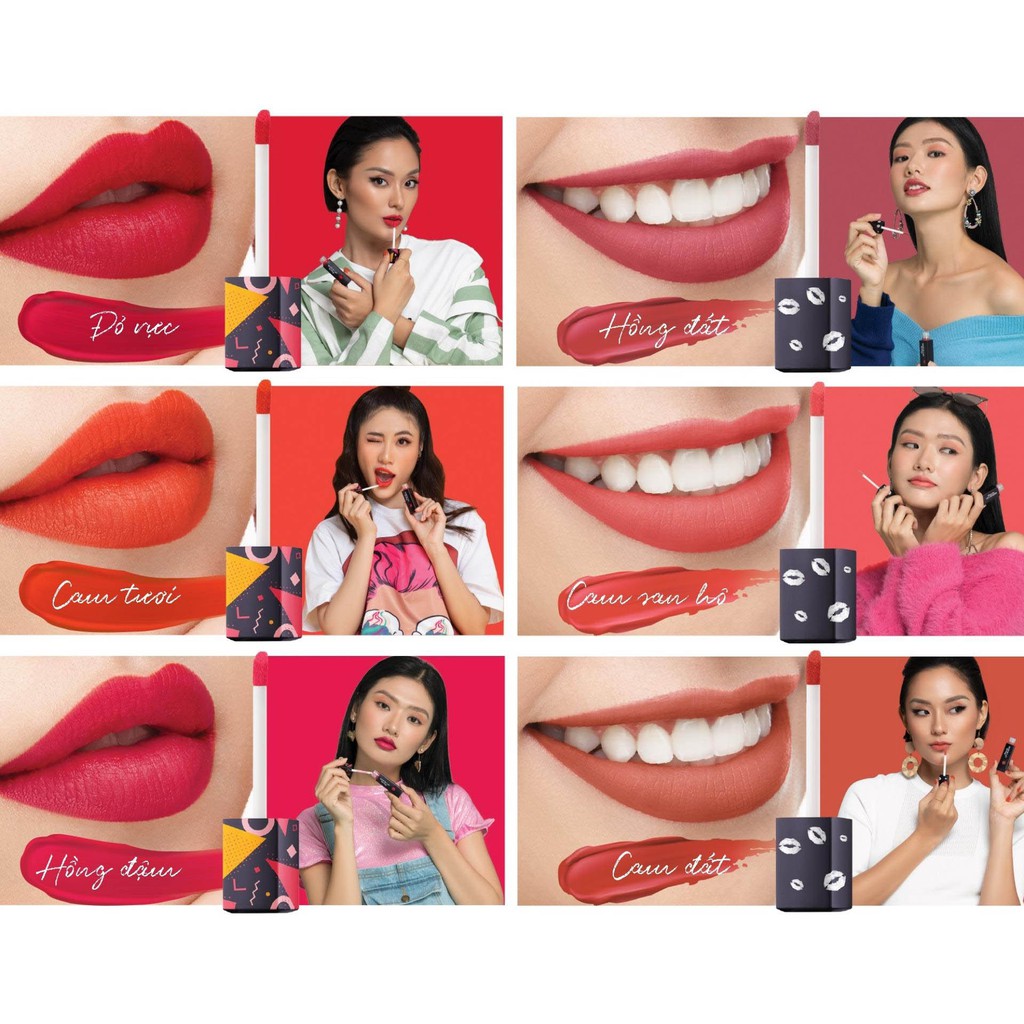 Son kem lì Miracle Apo Lip Lacquer Matte 3ml (Bao bì mới)