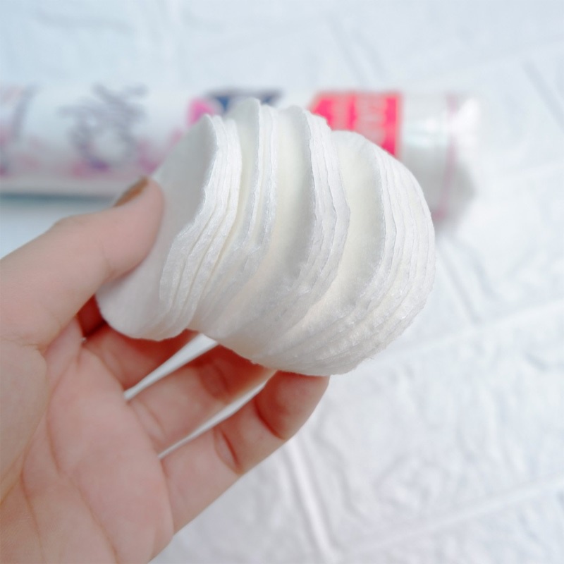 Bông Tẩy Trang 100% Cotton Aura 150 miếng
