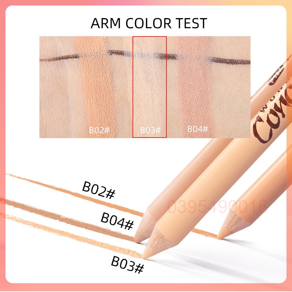 Hộp 12 Bút Che Khuyết Điểm MeNow Chính Hãng Fix Makeup Không Trôi Không Thấm Nước WONDER CONCEALER thích hợp mọi loại da