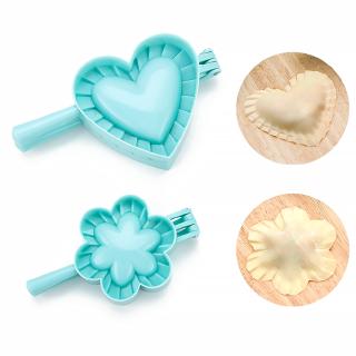 DIY Dumplings Tool Kitchen Dumpling Mold Flower Heart Dough Press Dumpling Pie Ravioli Baking Accessories Fancy Dumpling Laminator