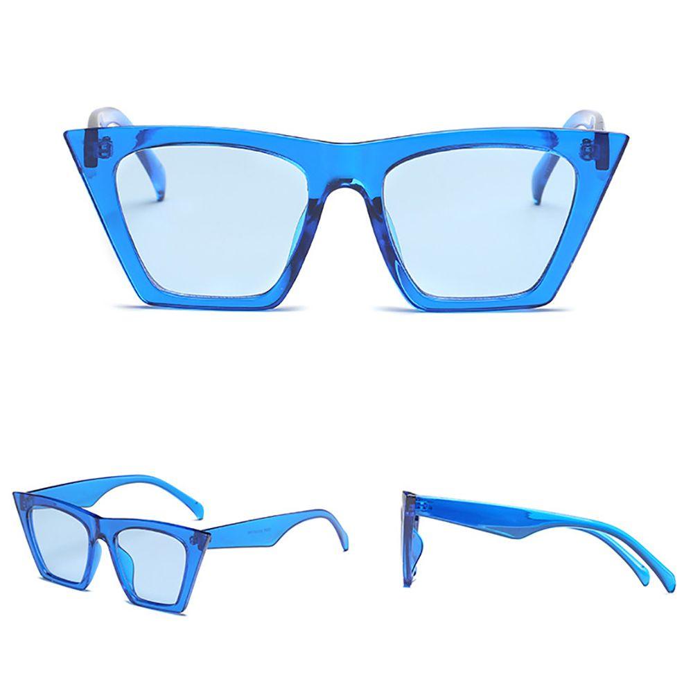 Kính Mát Gọng Mắt Mèo Chống Bức Xạ / Tia UV Thời Trang Hàn Quốc Cho Nam Và Nữ