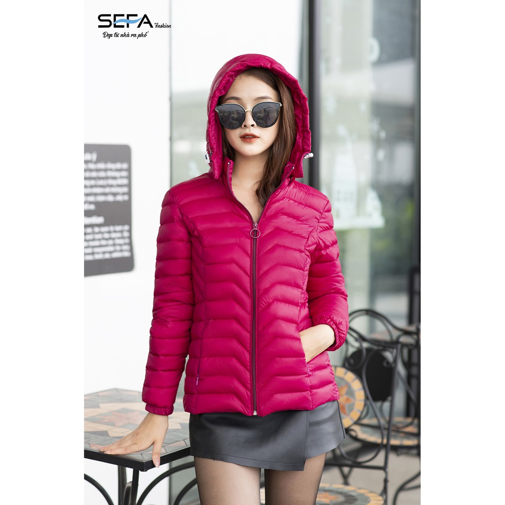 Áo phao siêu nhẹ chần bông cao cấp SEFA