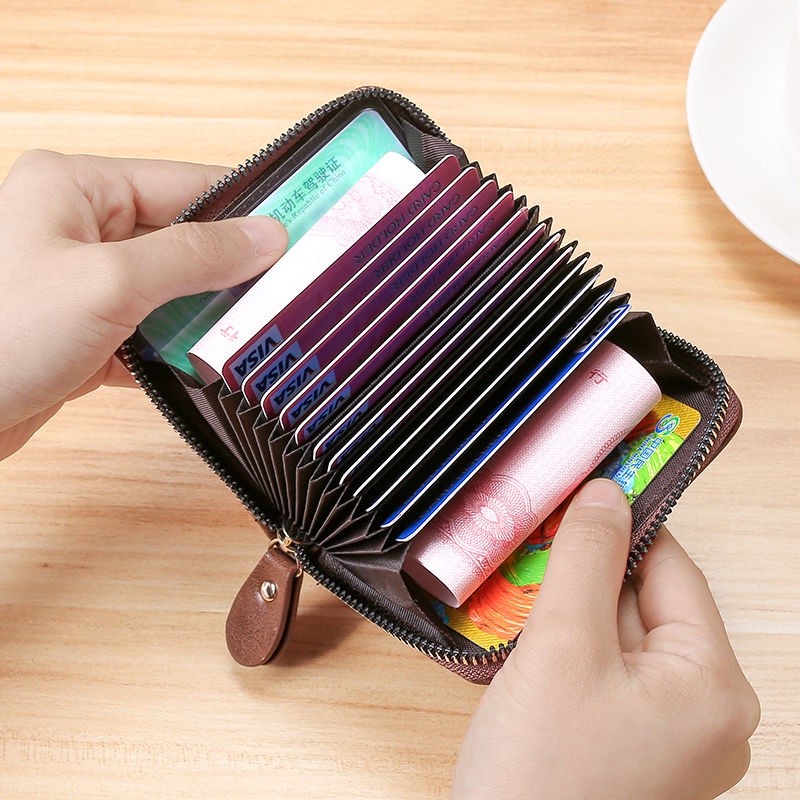 Ví đựng thẻ nhiều ngăn chống trộm chất lượng cao dành cho nam