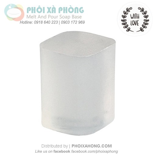 Phôi xà phòng Glycerin Trong Suốt | Clear Glycerin Melt and Pour Soap Base (100gram) | BigBuy360 - bigbuy360.vn