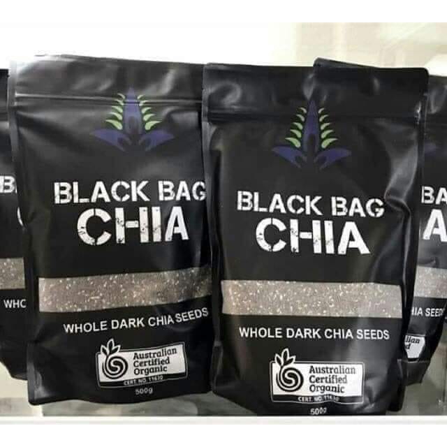 Combo 2 gói 500g hạt chia úc đen.