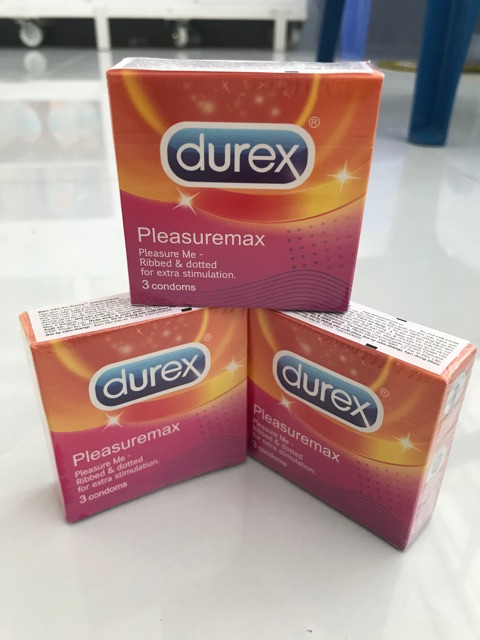 Durex Gân Gai - Lông Gà - Ôm sát ( hộp 3 cái )