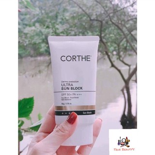 Kem chống nắng vật lý corthe ultra sun block spf 50+pa+++ 50ml