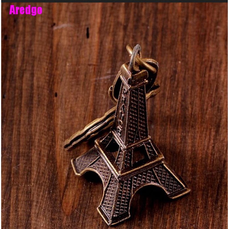 Set 2 mô hình tháp Eiffel 5cm bằng hợp kim phong cách vintage dùng để trang trí