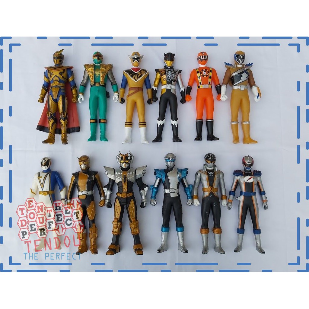 [RHS] Mô Hình 5 Anh Em Siêu Nhân 6th Extra Ranger. Super Sentai Heroes Figure