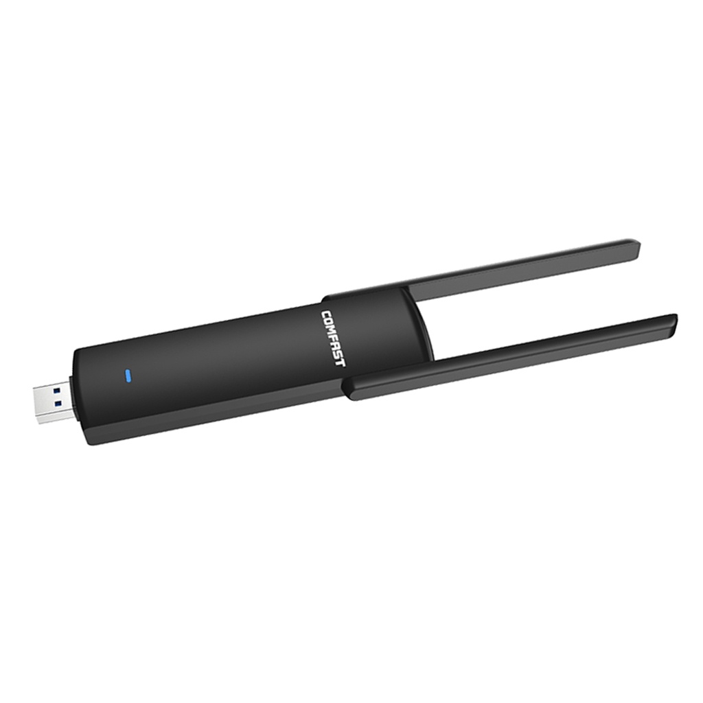 [giá giới hạn] WiFi Adapter 2.4Ghz + 5Ghz 1200Mbps USB Dongle Free Driver AC Network Card