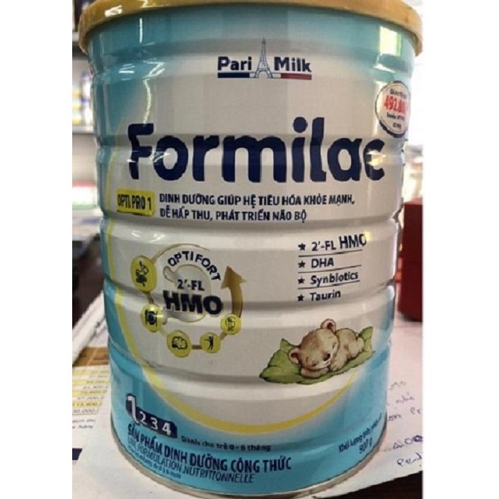 Sữa bột nutifood FORMILAC OPTI PRO 1 900G