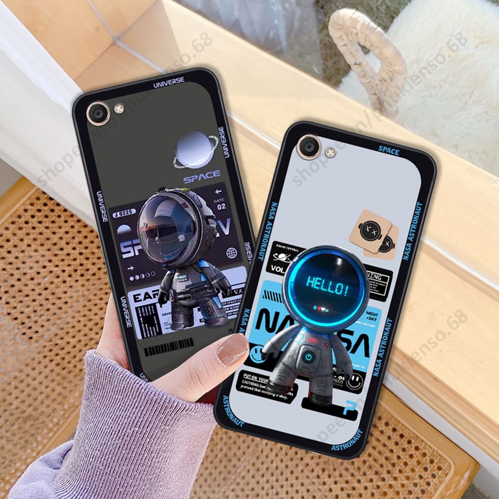 Ốp lưng Vivo V7 / V7 Plus / V7+ hình người máy, robot nasa đáng yêu dễ thương