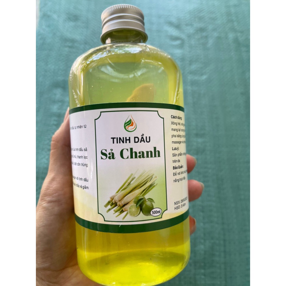 500ml tinh dầu xả chanh, nguyên chất MƯỜNG TÈ LAI CHÂU