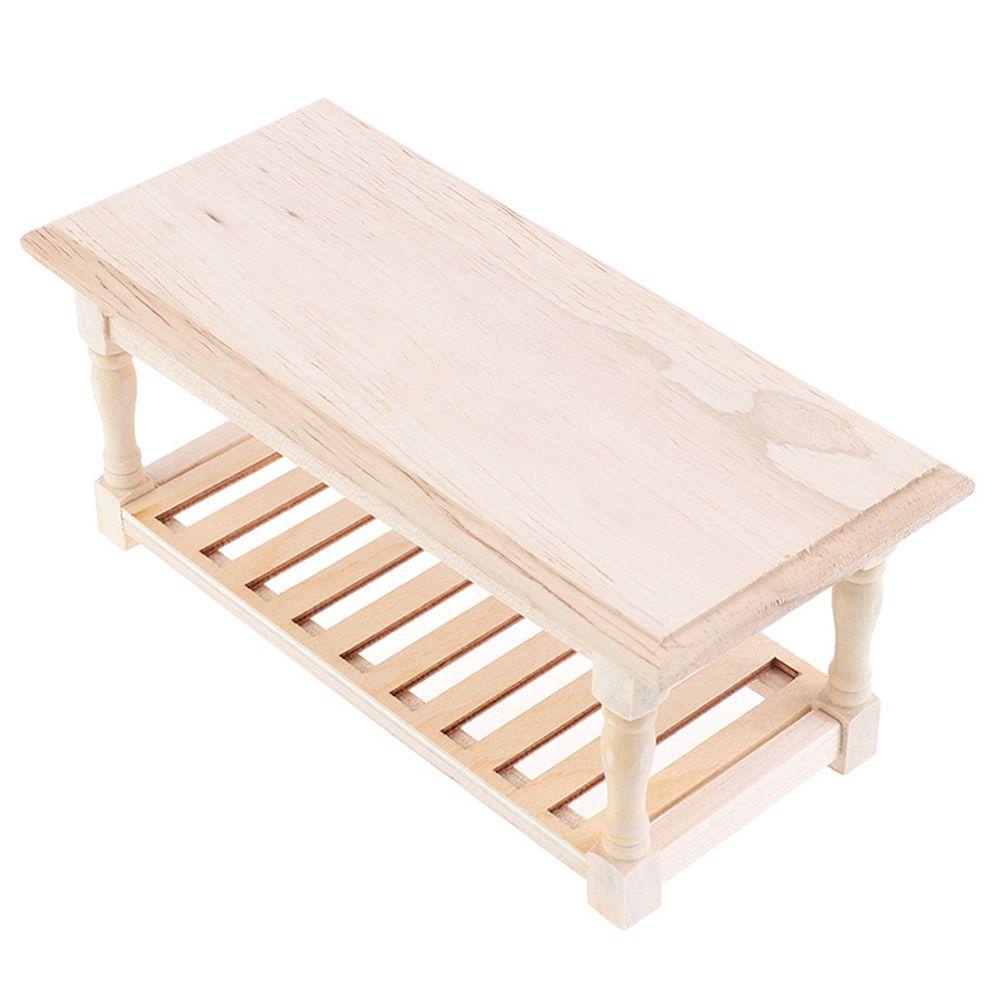 Mô Hình Bàn Gỗ Mini Trang Trí Nhà Cửa