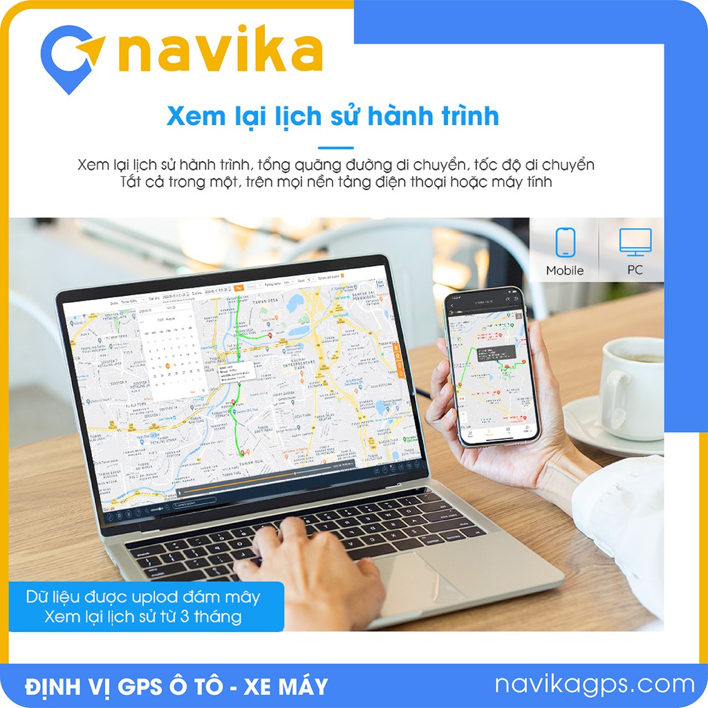 Định vị gps xe máy, xe hơi, xe tải, xe đạp điện chống trộm, tắt máy từ xa theo dõi từ xa qua điện thoại -P5S | NavikaGPS