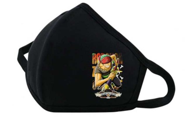 Khẩu Trang Vải Hoạt Hình Anime One Piece Luffy Cực HOT