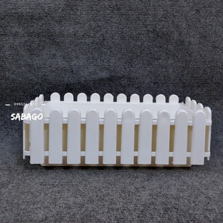 Combo 10 chậu Hàng rào loại đại dài 44cm hàng VN