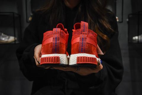 GIÀY THỂ THAO NAM NỮ NMD RACER PRIMEKNIT ASH GREY BLUE