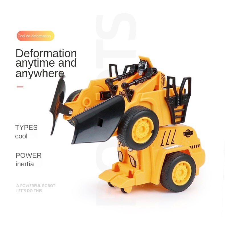 Đồ chơi robot biến hình một nút bấm cho trẻ em