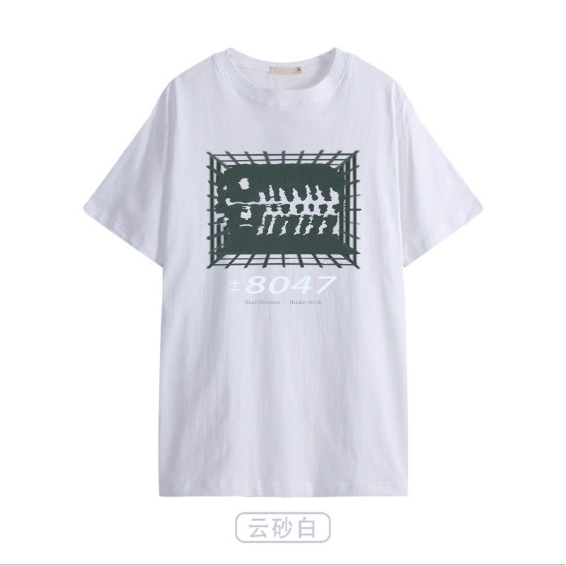 Xiaozhainv Áo Thun Ngắn Tay Form Rộng Phong Cách Hàn Quốc Thời Trang Dành Cho Nữ