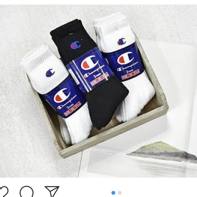 Pack 3 đôi - Tất thể thao cao cổ champion