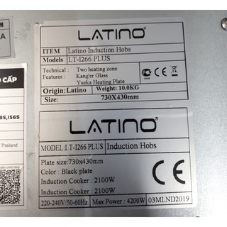 Bếp từ Latino I 266 Plus