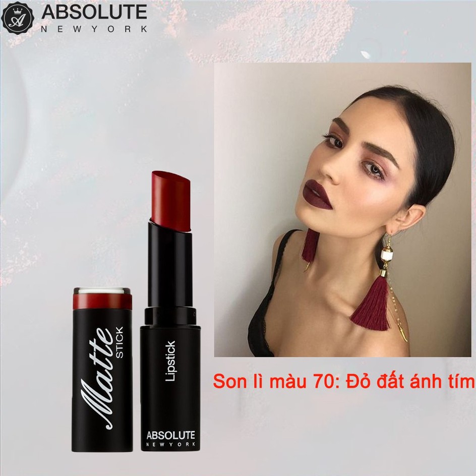 Son lì Absolute New York Matte Lipstick NFA 4g