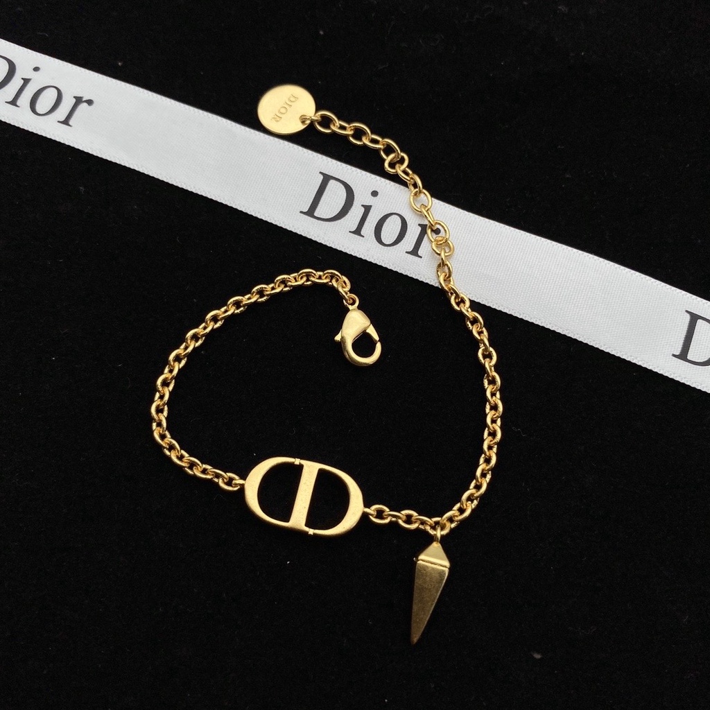 Vòng cổ/Vòng Tay In Chữ Dior Thời Trang Dễ Thương Xu Hướng Thời Trang Chất Lượng Cao