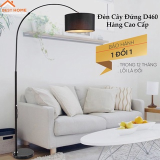 Đèn Cây Đứng SEKA D460 - Trang Trí Nội Thất Phong Cách Bắc Âu - Dáng Cong Hiện Đại- Hàng Cao Cấp