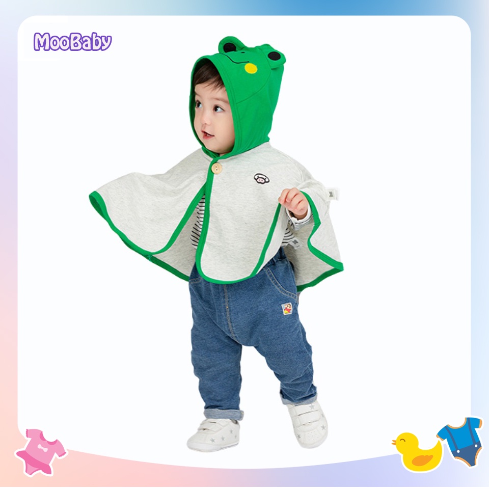 Áo Chống Nắng Cho Bé Trai, Gái Mặc Đều Xinh áo chống nắng con ếch Chất Cotton Da Cá Cao Cấp - MOOBABY SHOP