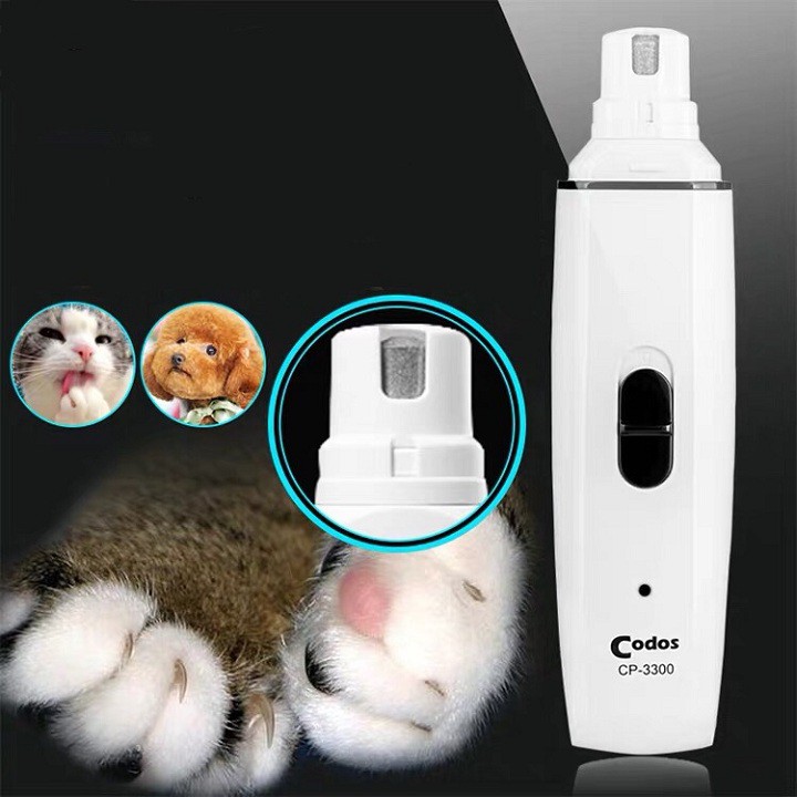 Máy Mài Móng Thú Cưng | CODOS CP-3300 | Bản Sạc Điện | Bảo Hành Chính Hãng 1 Năm | Pets Store