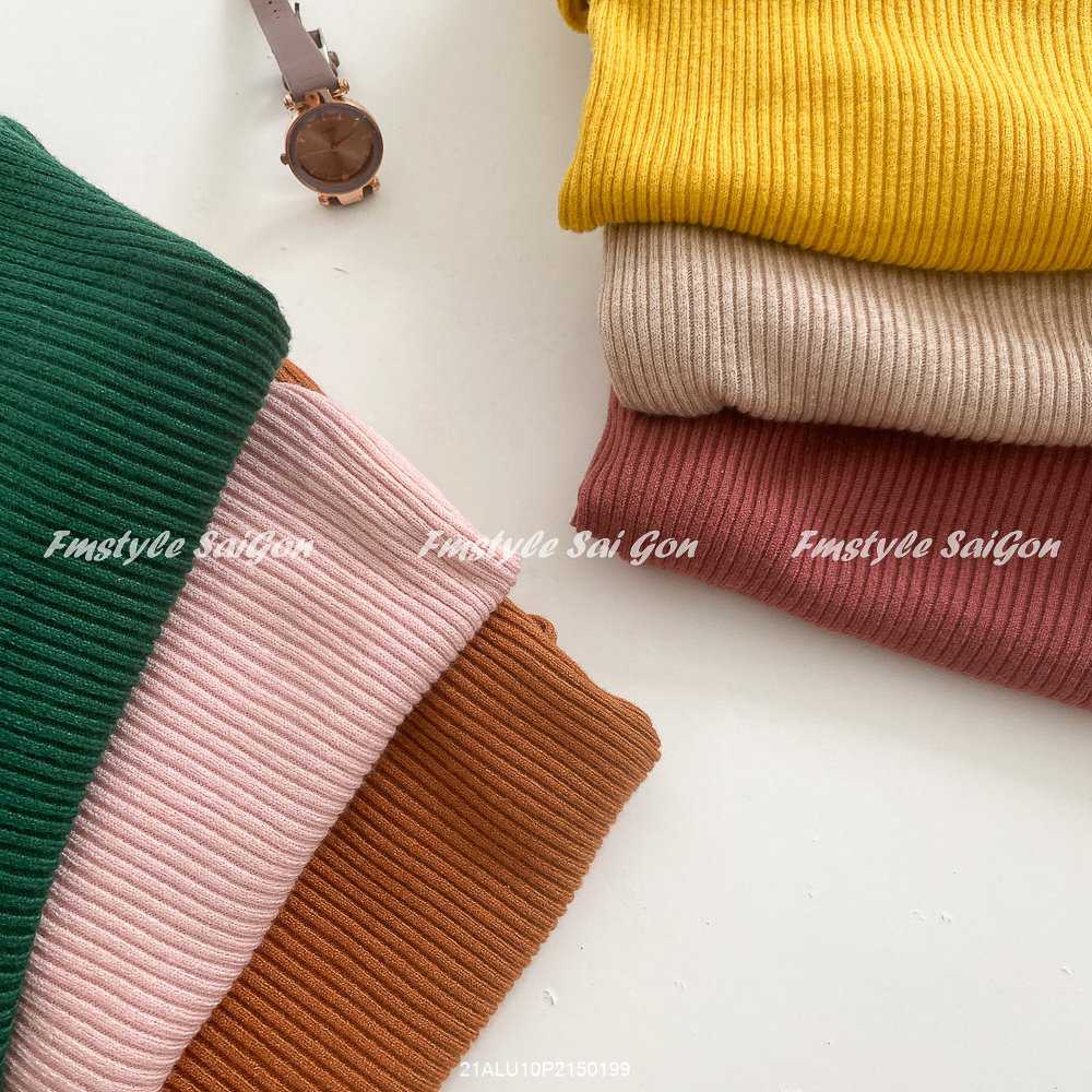 Áo len cổ lọ nữ tay dài form dài dày dặn thu đông ulzzang thời trang Fmstyle Saigon 21ALU10P21501 | BigBuy360 - bigbuy360.vn