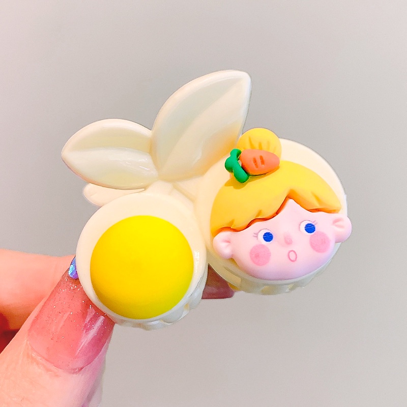 Kẹp tóc càng cua cho bé nhiều hình sắc cute dễ thương KT35