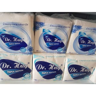 GIẤY VUÔNG NAPKIN DR.HUY 100 tờ