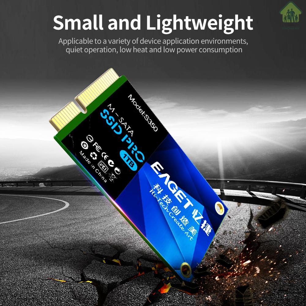 Ổ Cứng Ssd Xm Eaget S350 Ssd M-Sata Tốc Độ Cao Chống Sốc Cho Pc Laptop 256gb | BigBuy360 - bigbuy360.vn