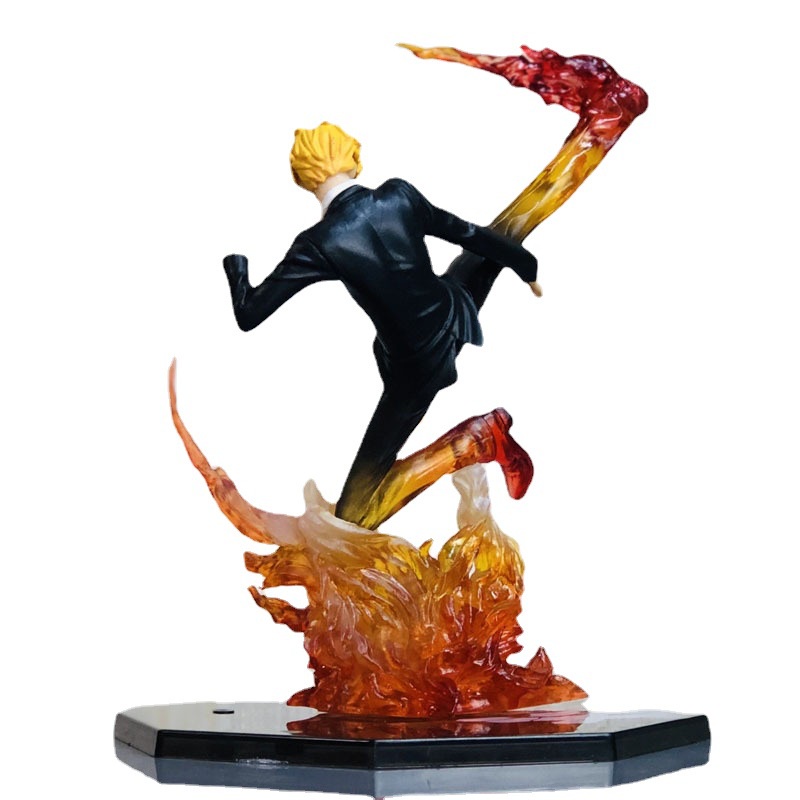 Nhân vật figure vinsmoke sanji luffy đồ chơi trẻ em decor mô hình one piece anime lắp ráp decor phòng pc gaming cute