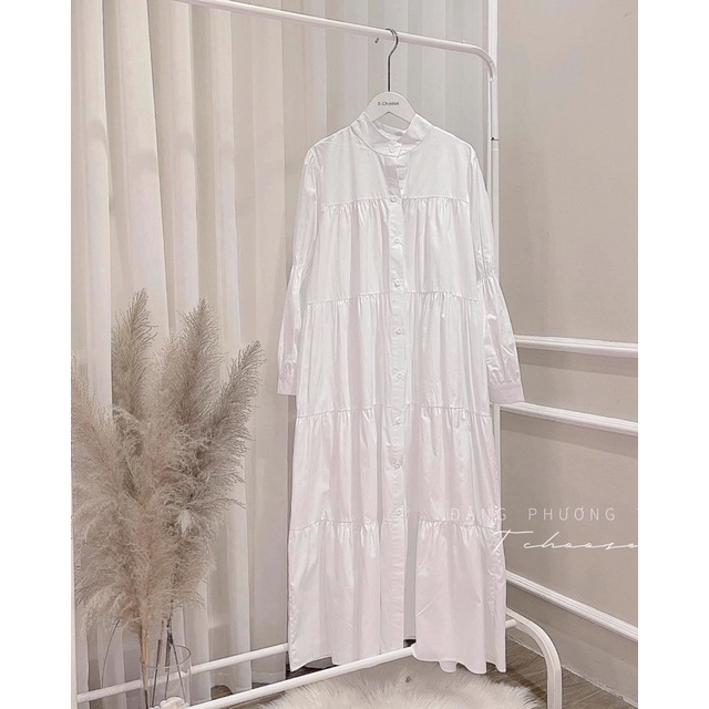 - Váy do shop tự chụp - Váy babydoll tiểu thư