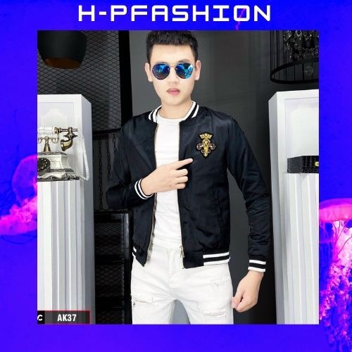 Áo Khoác Nam Đẹp 🔵 𝐅𝐑𝐄𝐄 𝐒𝐇𝐈𝐏 🔵 Khoác Dù Nam 2 Lớp Cao Cấp Có Túi Trong Tiện Lợi HpFashion - Akdnhp07