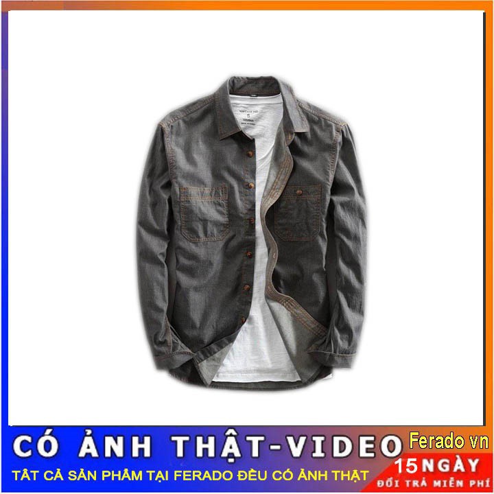 Áo khoác JEAN nam thời trang